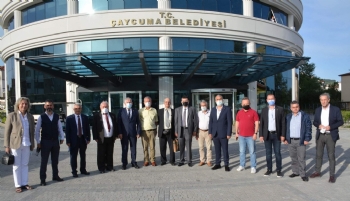 Çaycuma Belediye Başkanı Bülent Kantarcı Ziyareti Mayıs 2021